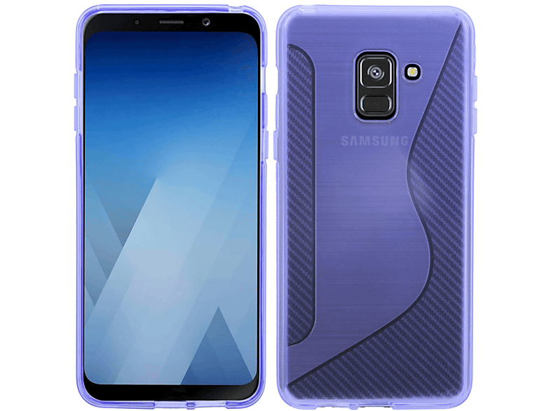 Cover, Galaxy Bumper, Violett 2018, Samsung, A8 S-Line COFI Plus