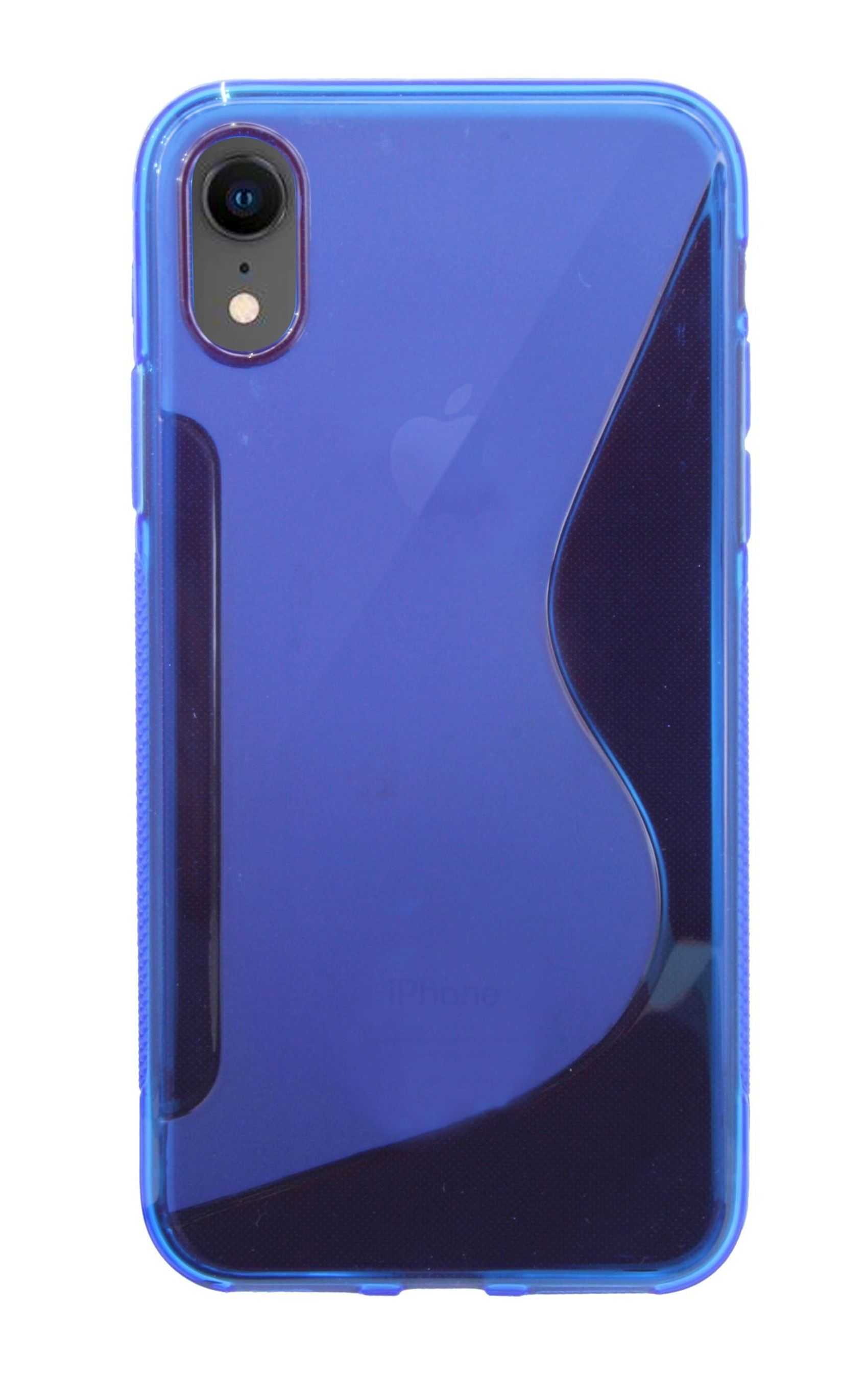 Blau iPhone S-Line Apple, Bumper, XR, Cover, COFI