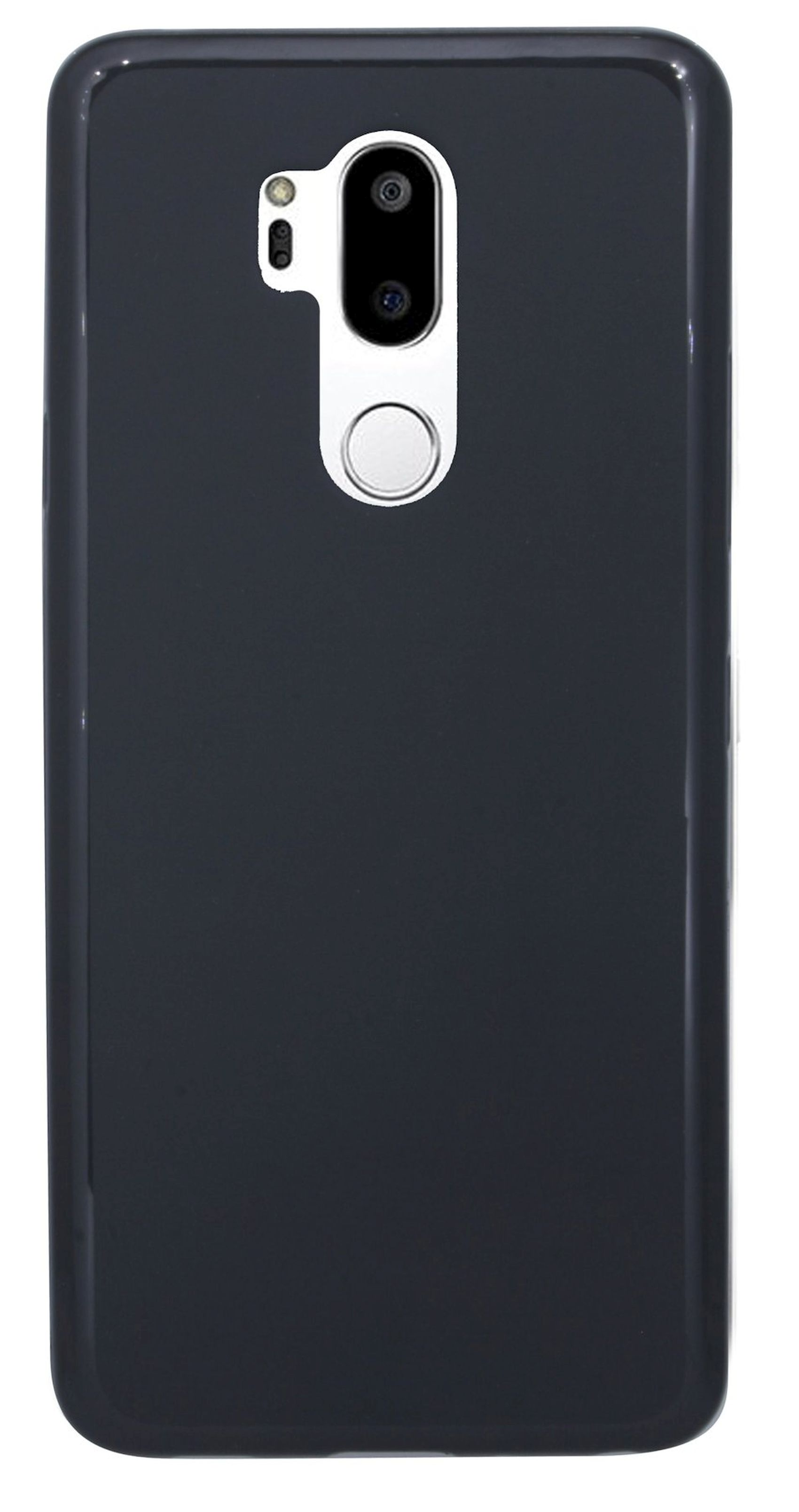 Soft Schwarz, kompatibel Hülle COFI mit Handy G7 G7 TPU Case LG Basic Schutz Schwarz ThinQ Cover ThinQ, Bumper, Silikon LG, cofi1453®
