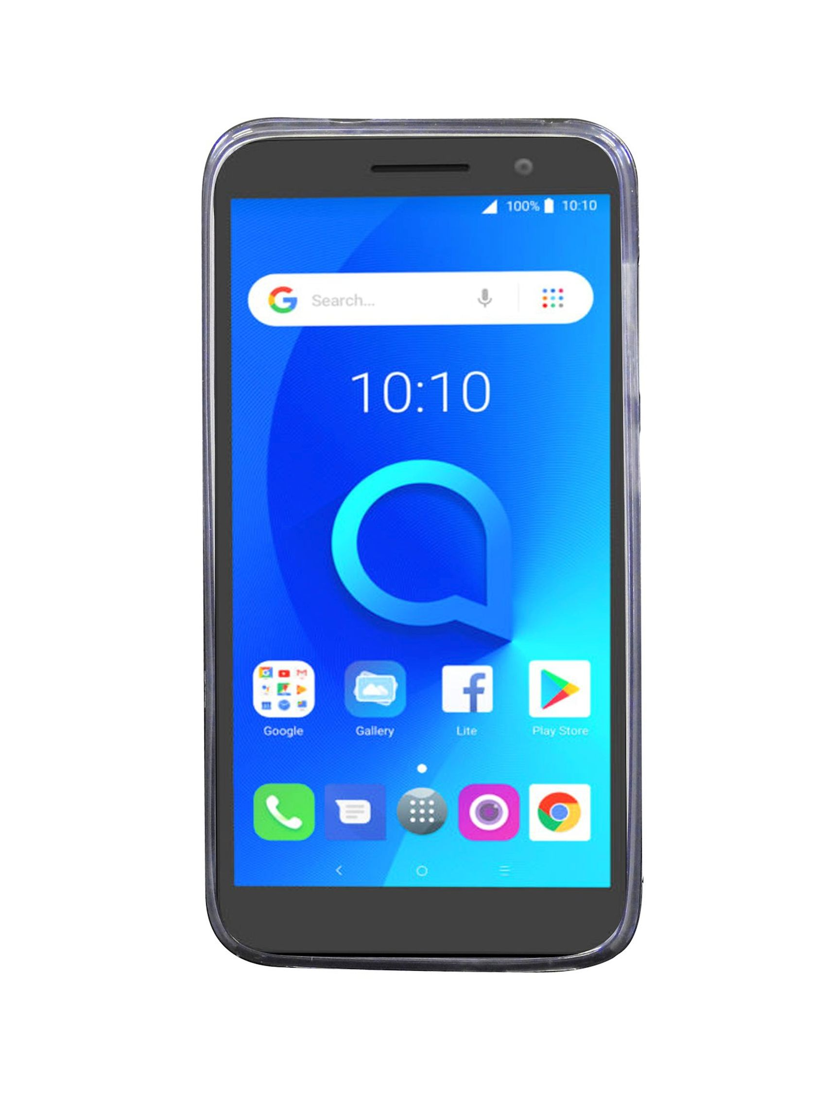 COFI Silikon Hülle Grau Bumper, 1, Alcatel, Case