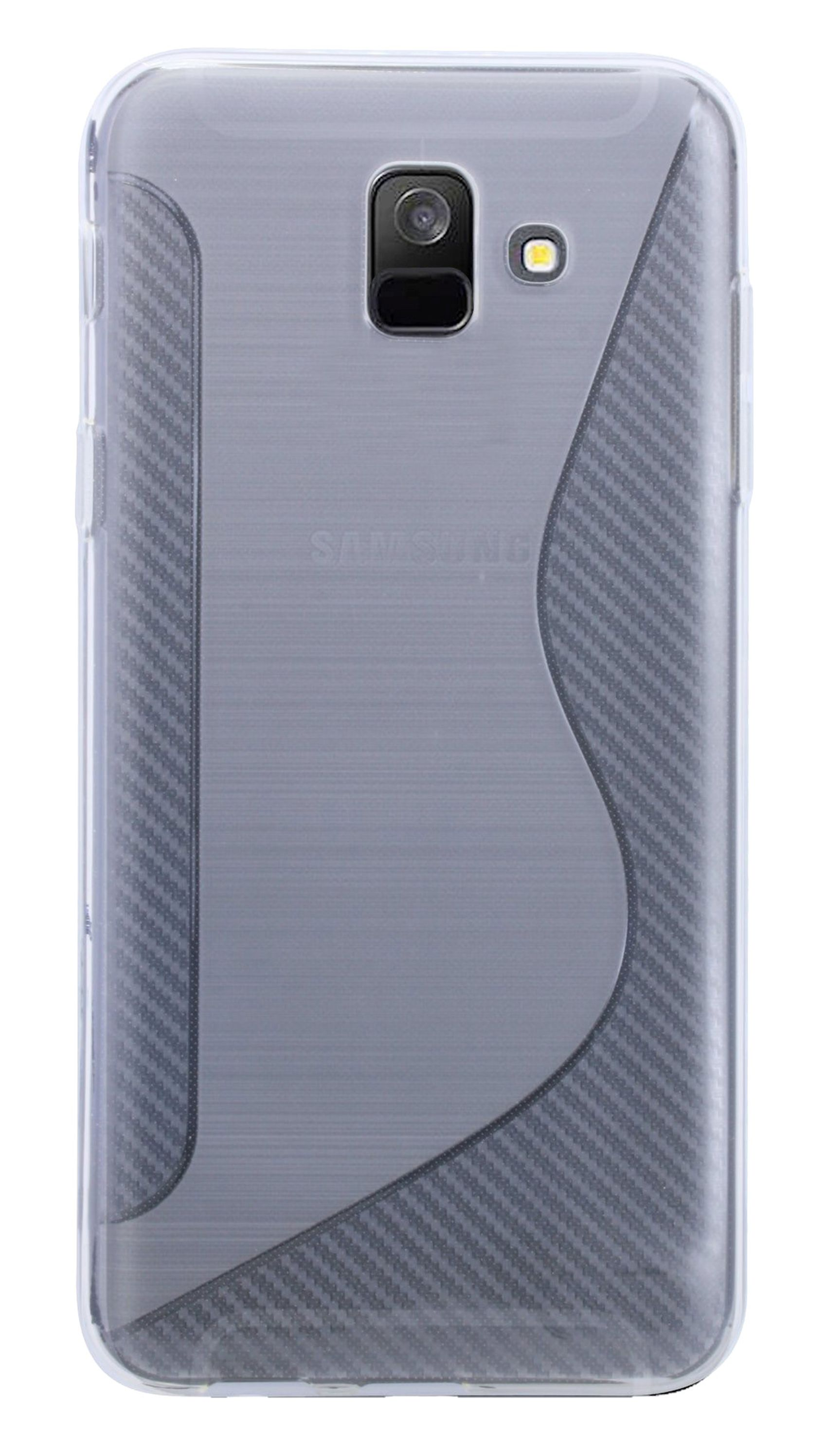 COFI S-Line Cover, Bumper, Samsung, Transparent A6, Galaxy