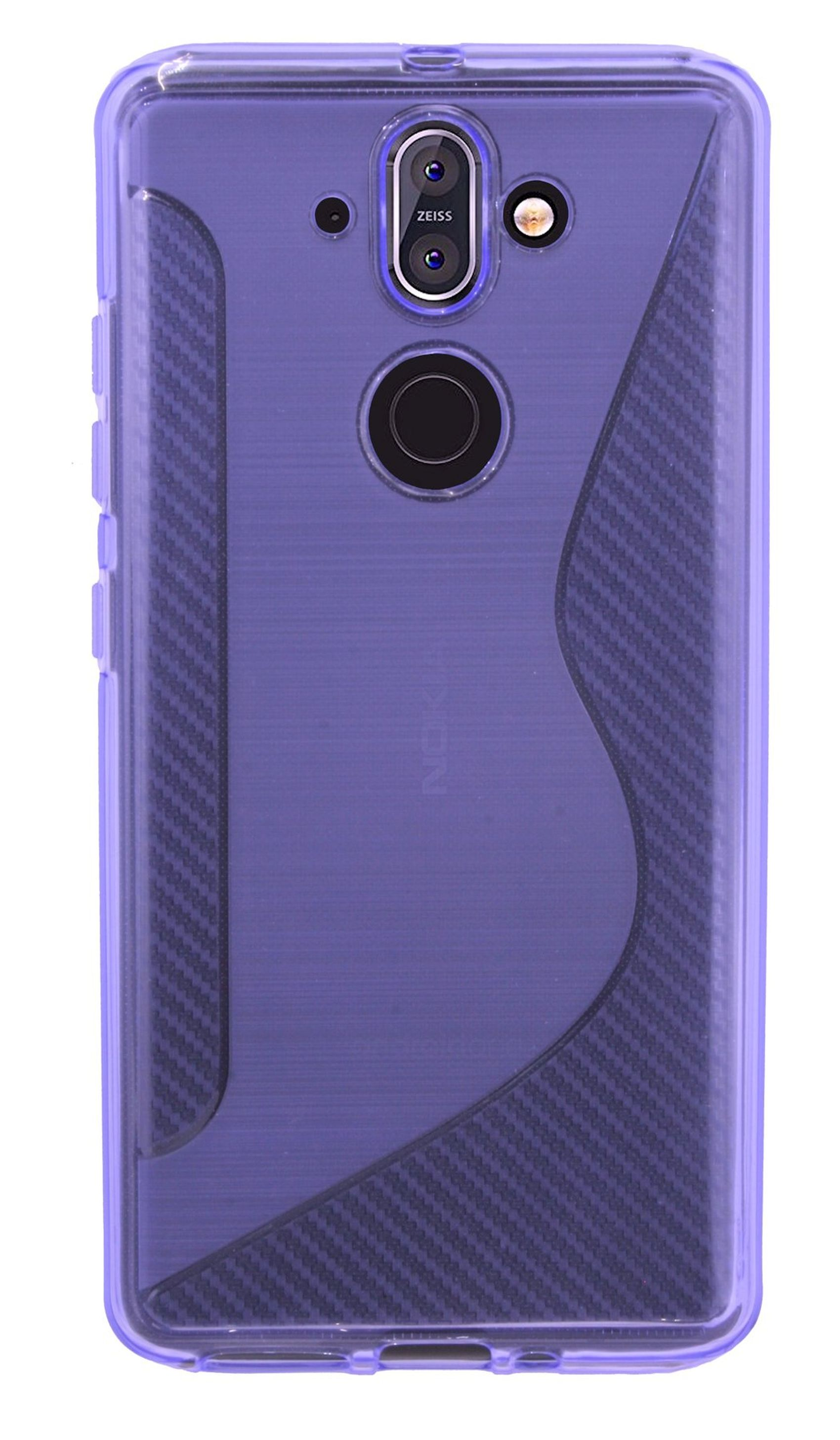 Violett S-Line Cover, COFI Sirocco, Bumper, 8 Nokia,