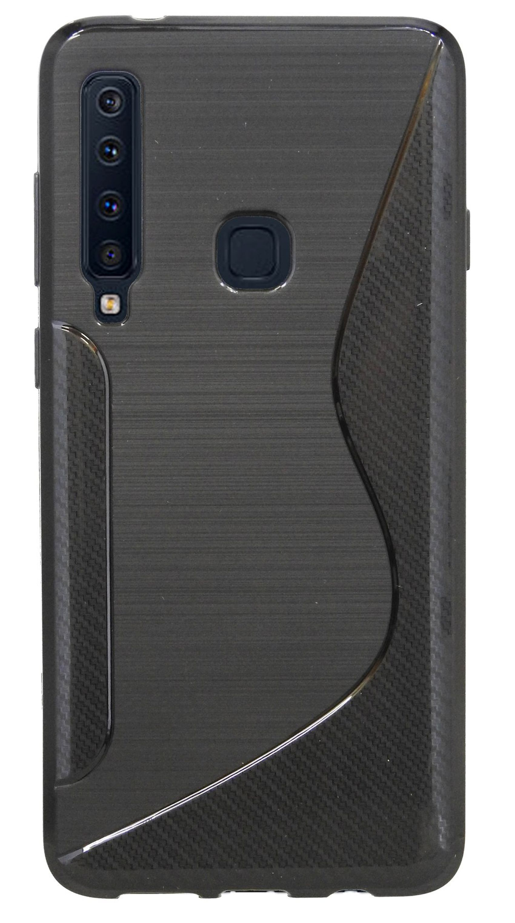 COFI S-Line Cover, Bumper, Samsung, 2018, Schwarz Galaxy A9