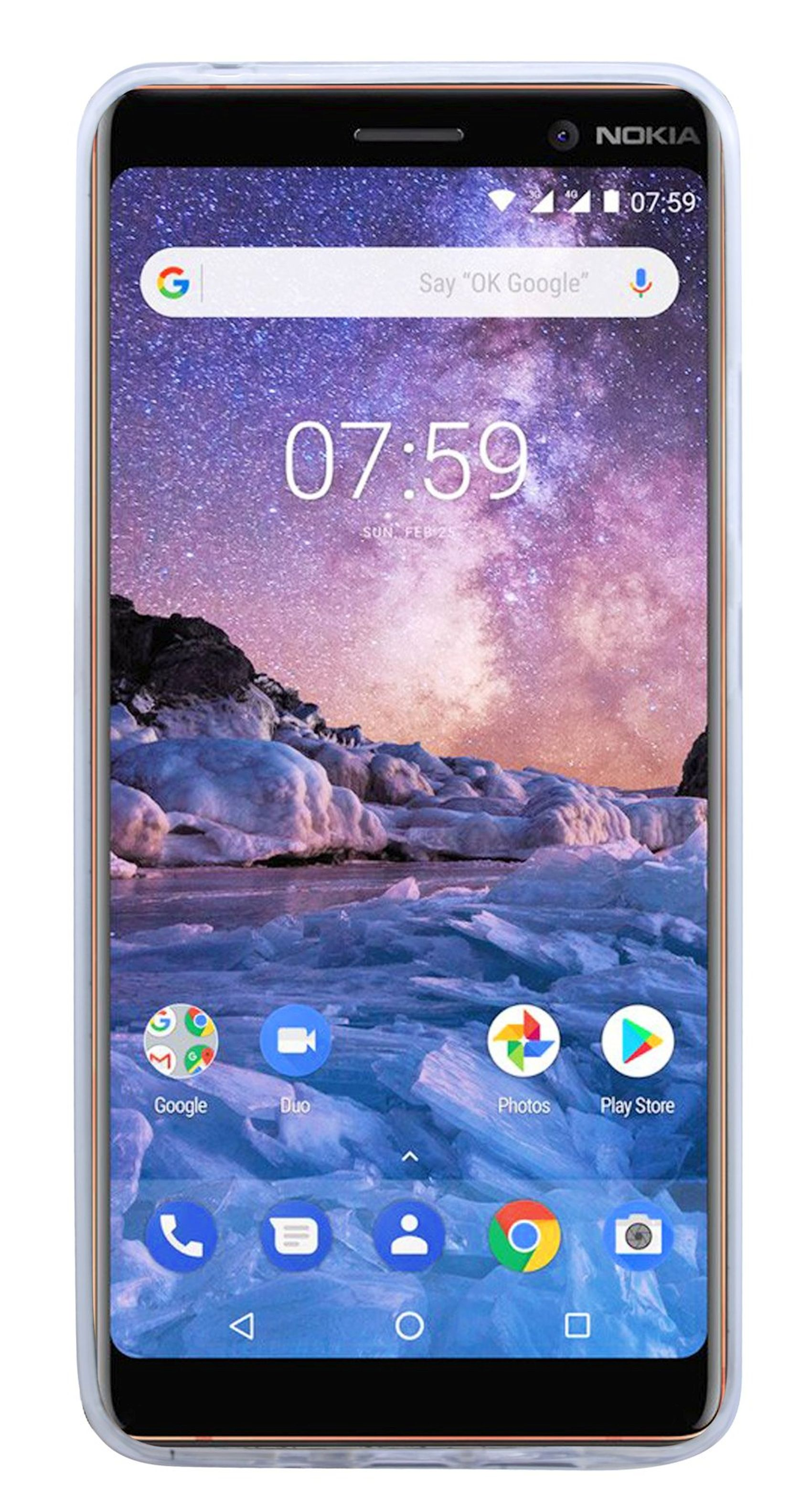 Hülle COFI Nokia, Plus, Bumper, Transparent Silikon Case, 7