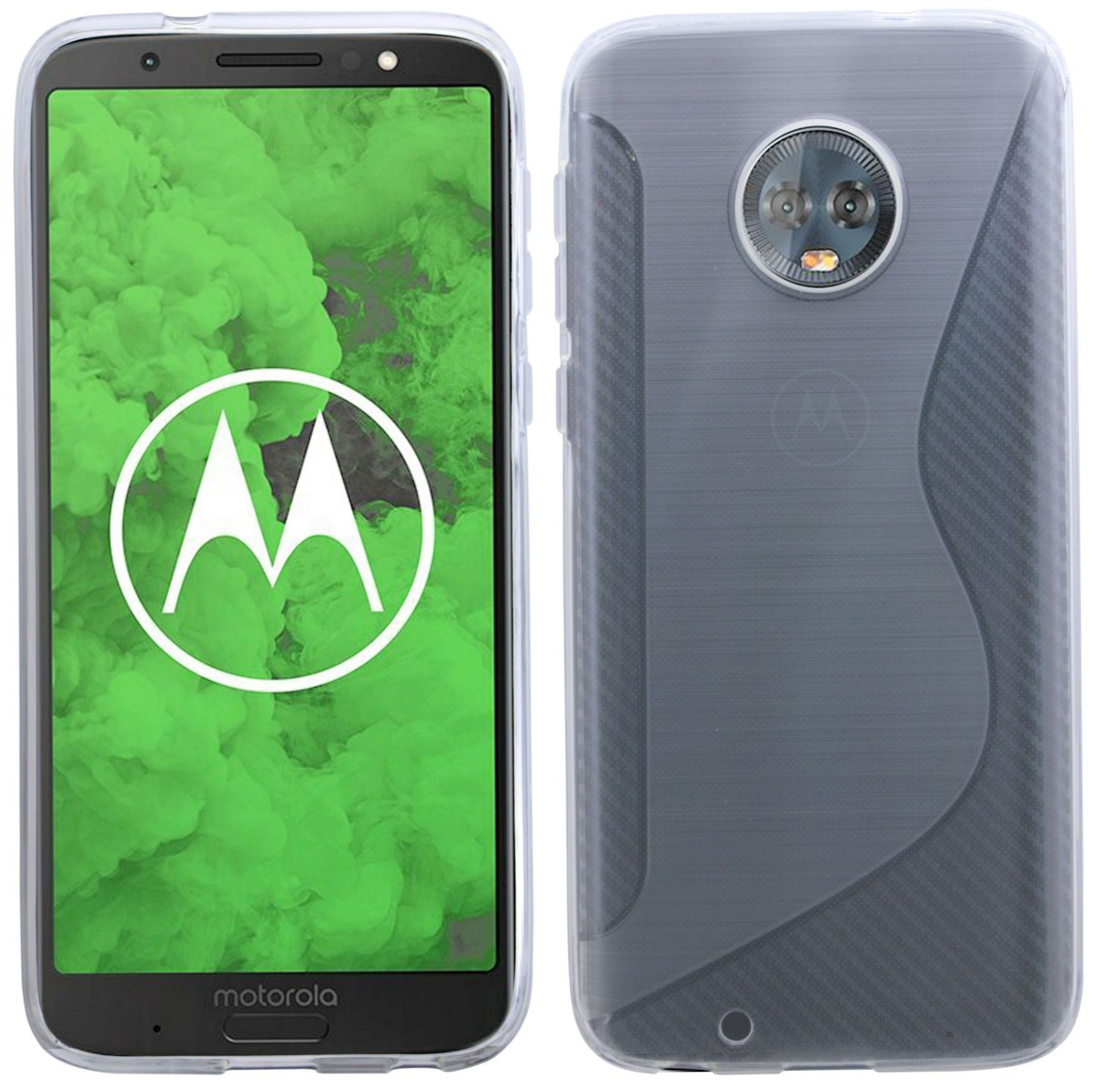 COFI S-Line Bumper, Transparent Moto G6 Motorola, Cover, Plus