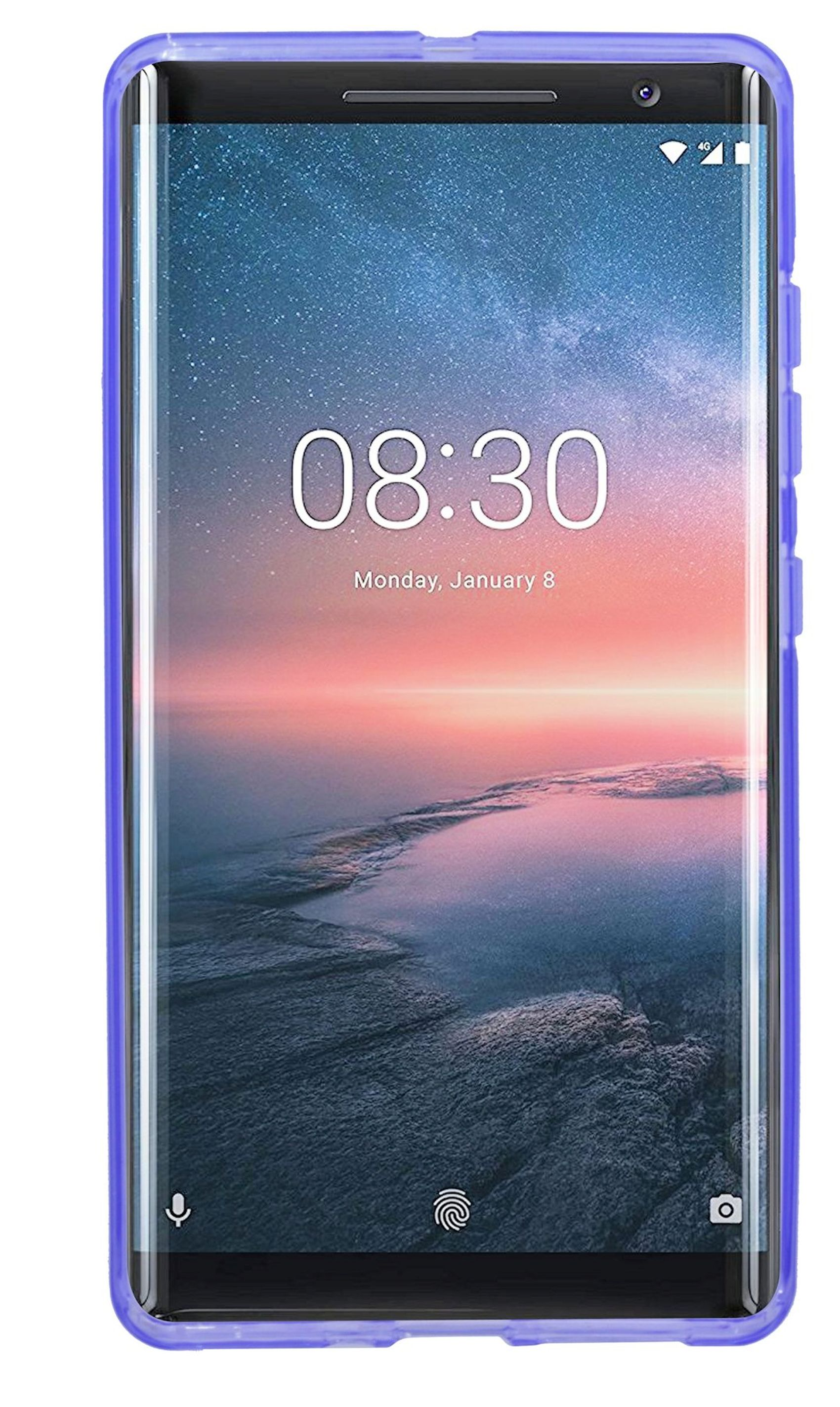 Violett S-Line Cover, COFI Sirocco, Bumper, 8 Nokia,