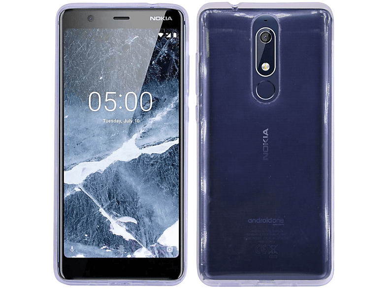 Nokia, Silikon Hülle 5.1 COFI Transparent Case, Bumper, (2018),