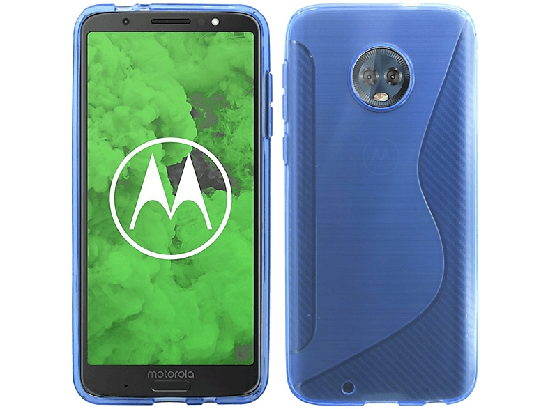 Bumper, Moto Cover, G6, COFI S-Line Motorola, Blau