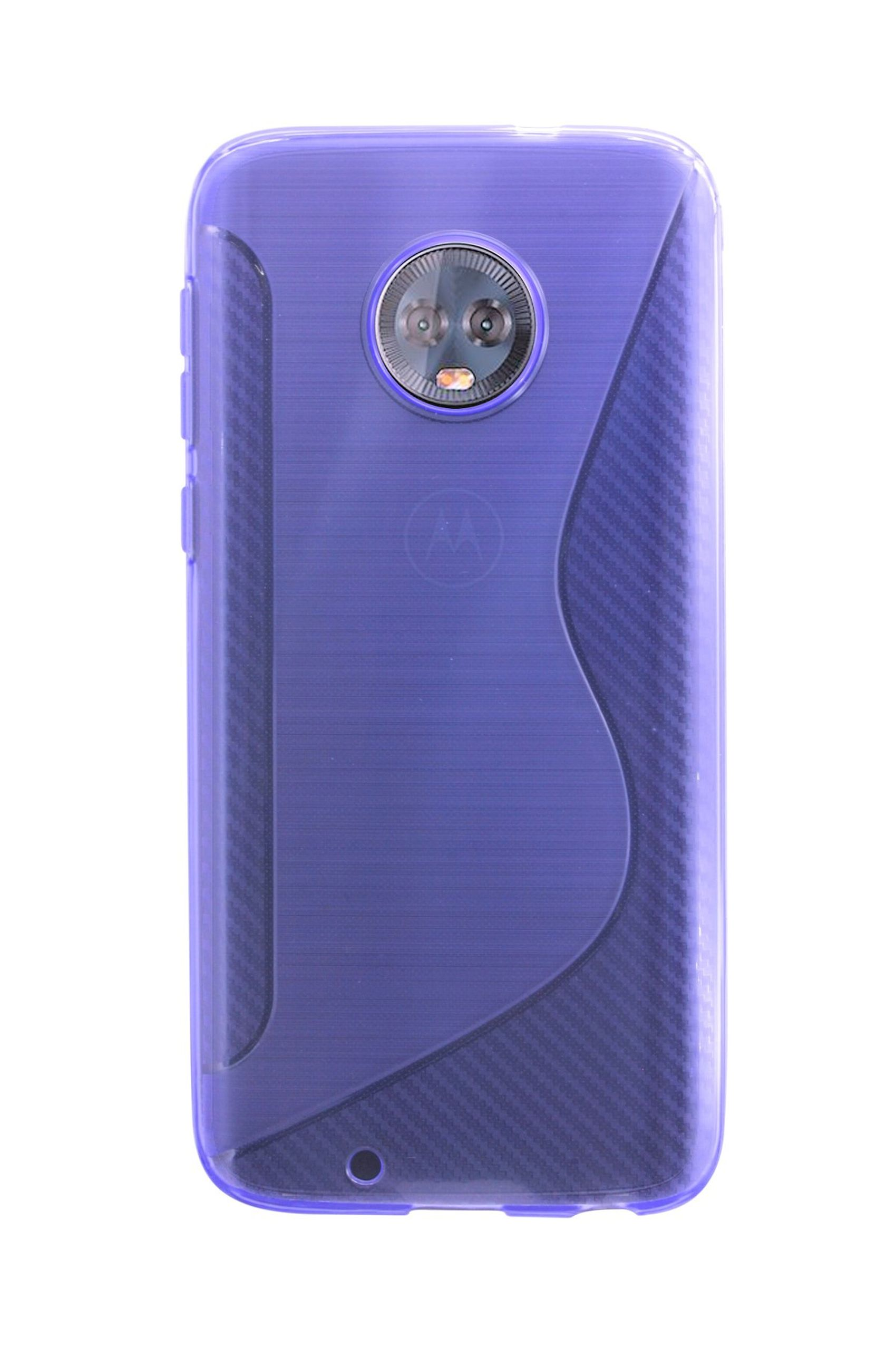 COFI S-Line Cover, Violett Motorola, Moto G6, Bumper