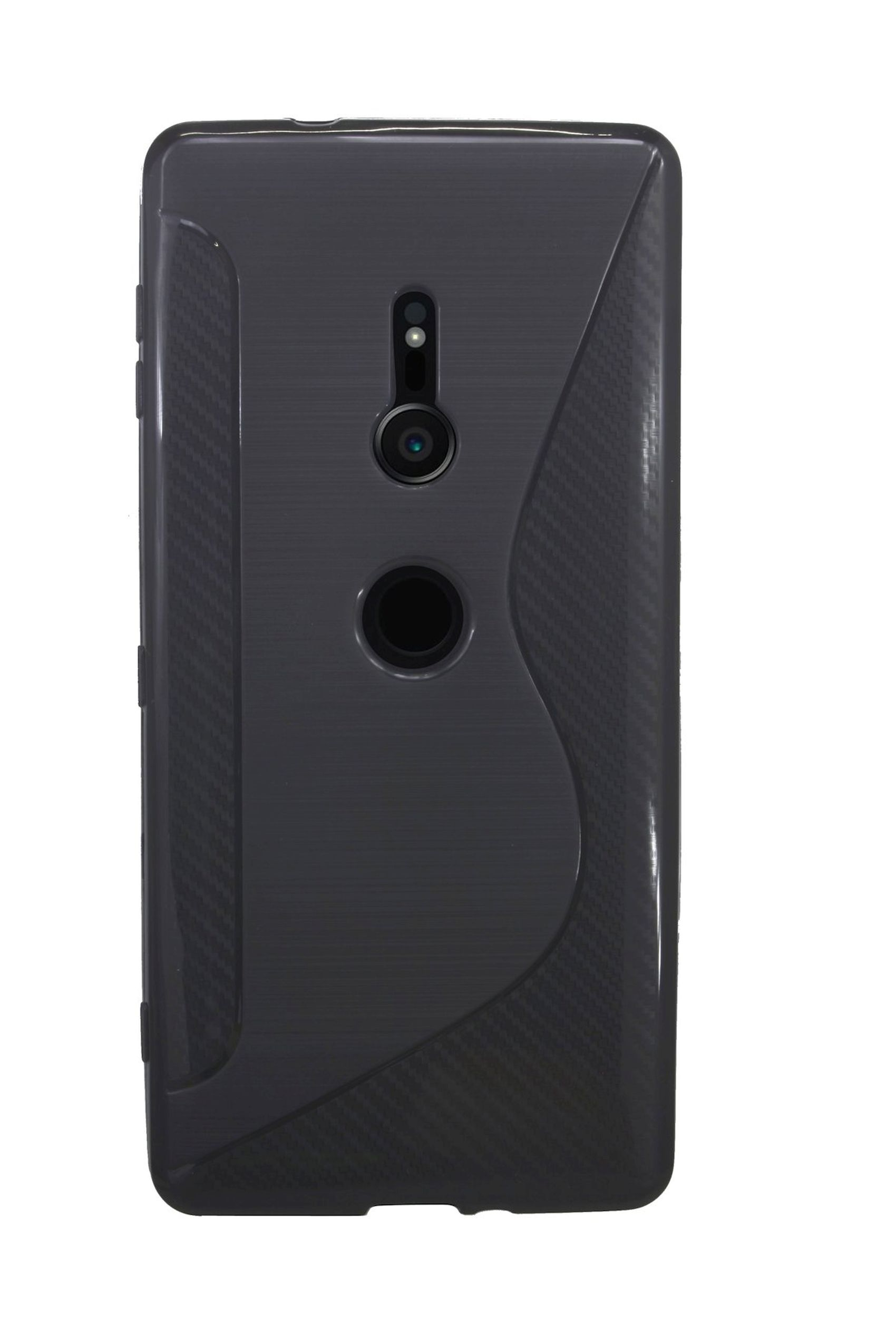 COFI S-Line Cover, Bumper, Sony, Schwarz Xperia XZ2