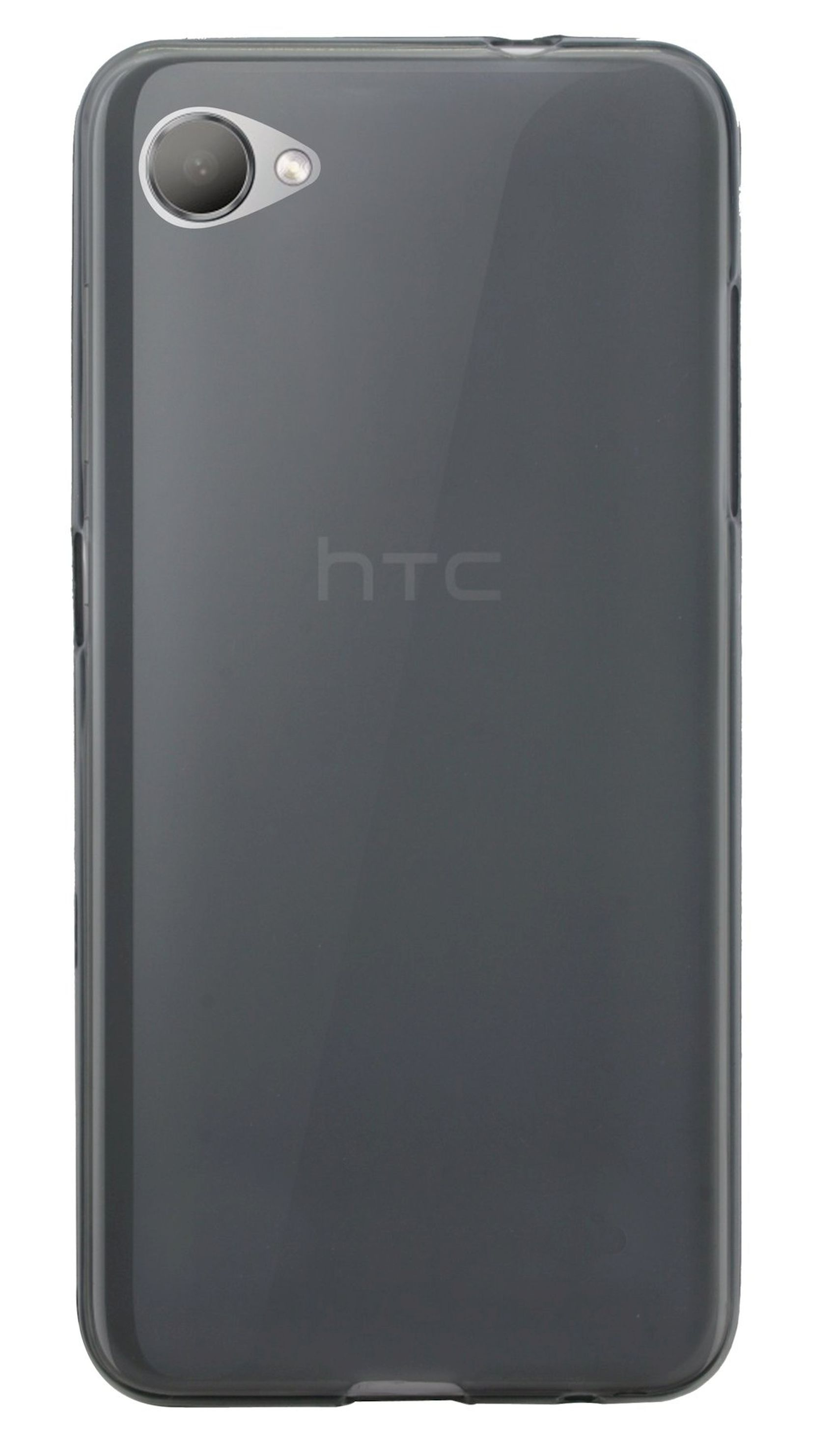 COFI HTC DESIRE 12//Silikon Case Hülle Bumper Grau Zubehör Smoke, HTC, 12, Schutzhülle Bumper, Zubehör Tasche Gummi Desire Schale in
