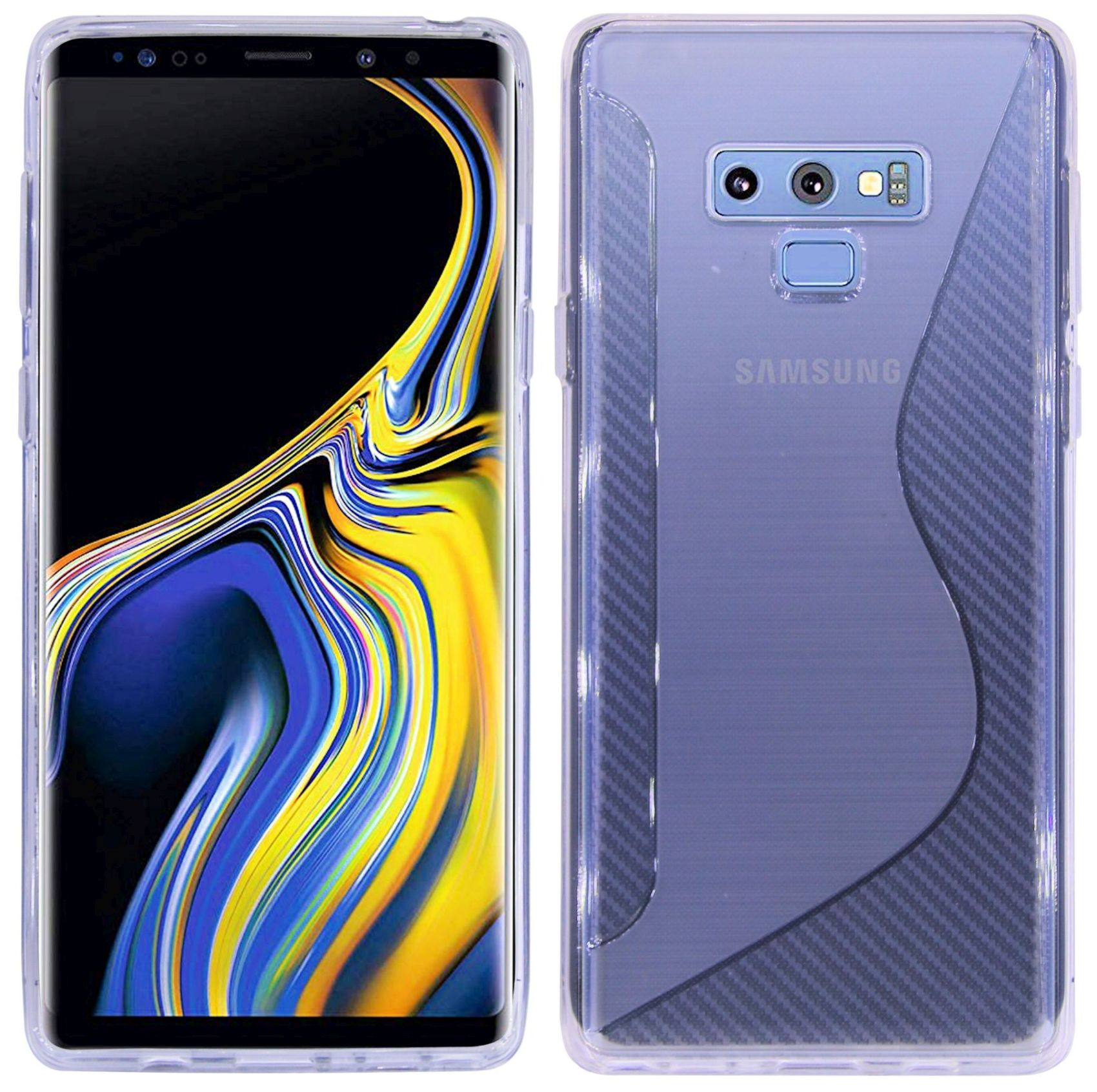 Bumper, S-Line COFI Note 9, Cover, Transparent Galaxy Samsung,