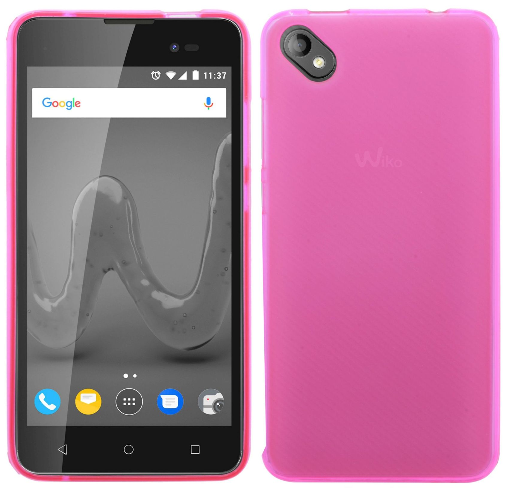 COFI Basic Cover, Sunny Rosa Plus, 2 Wiko, Bumper