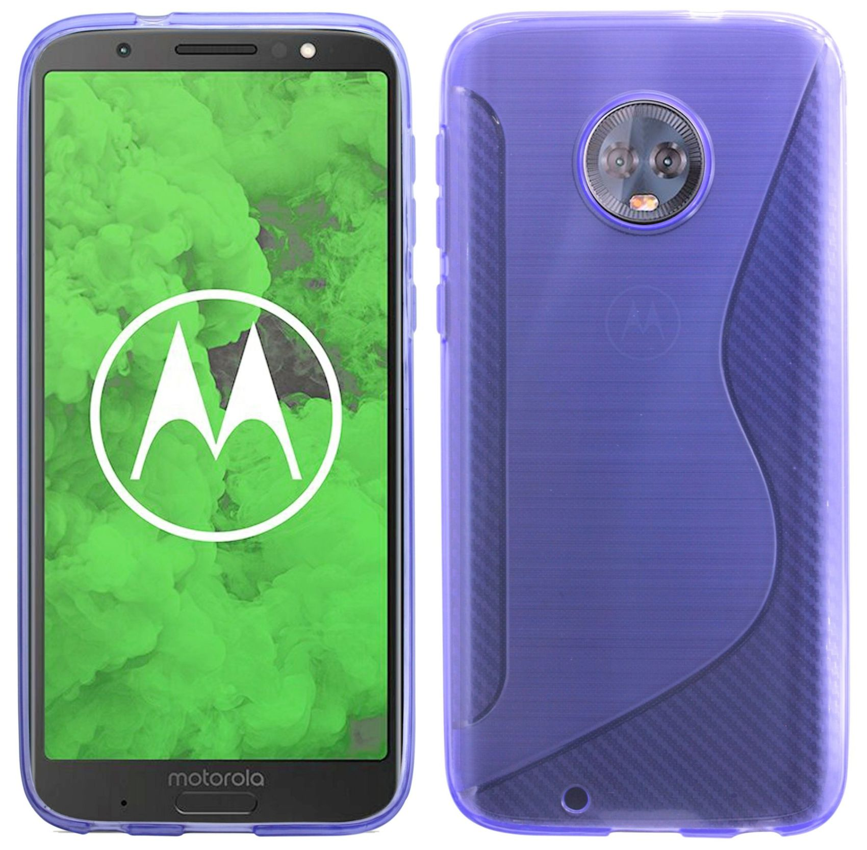Bumper, Cover, S-Line Motorola, Violett G6, Moto COFI