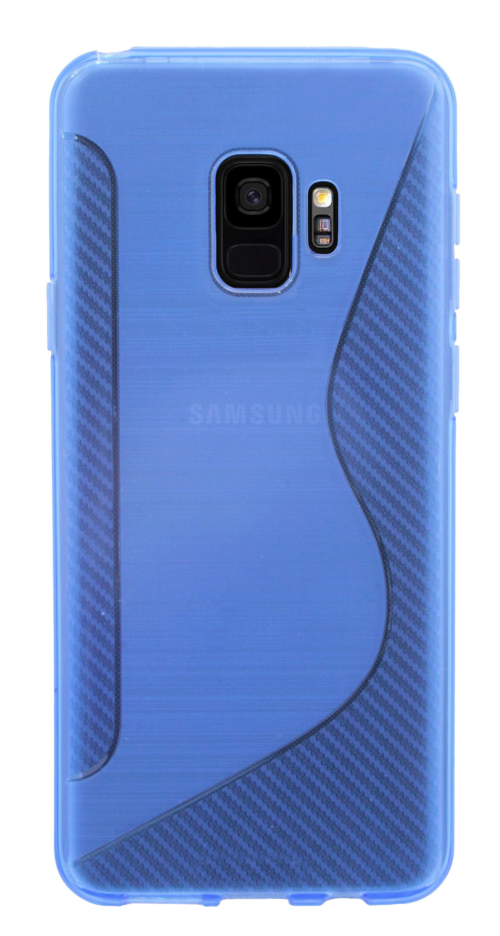 S9, Blau Bumper, COFI Cover, Galaxy S-Line Samsung,