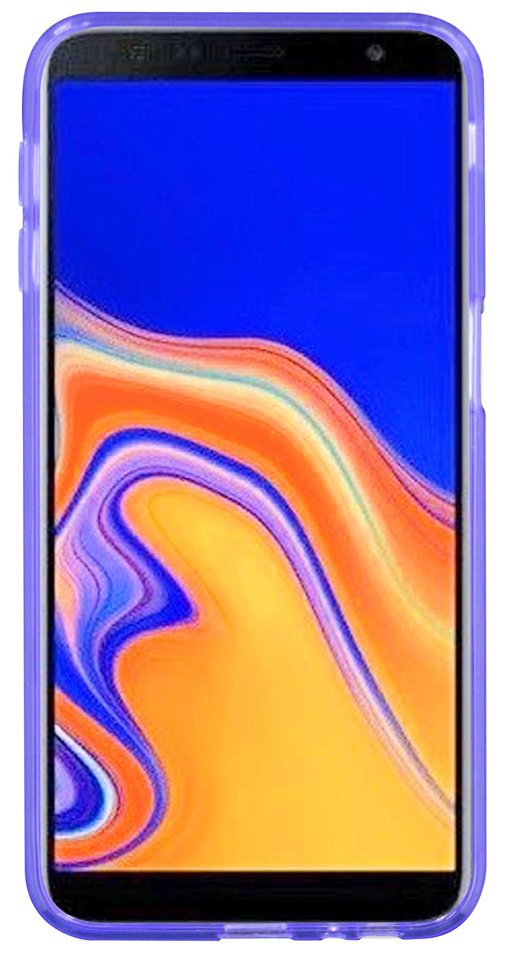 Galaxy Violett Cover, Bumper, COFI S-Line J6+, Samsung,