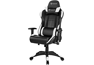 PARACON BY EBUY24 Paracon Rogue Gaming Stuhl inkl. Nackenkissen und Lendenstütze weiss. Gamerstuhl, Weiß
