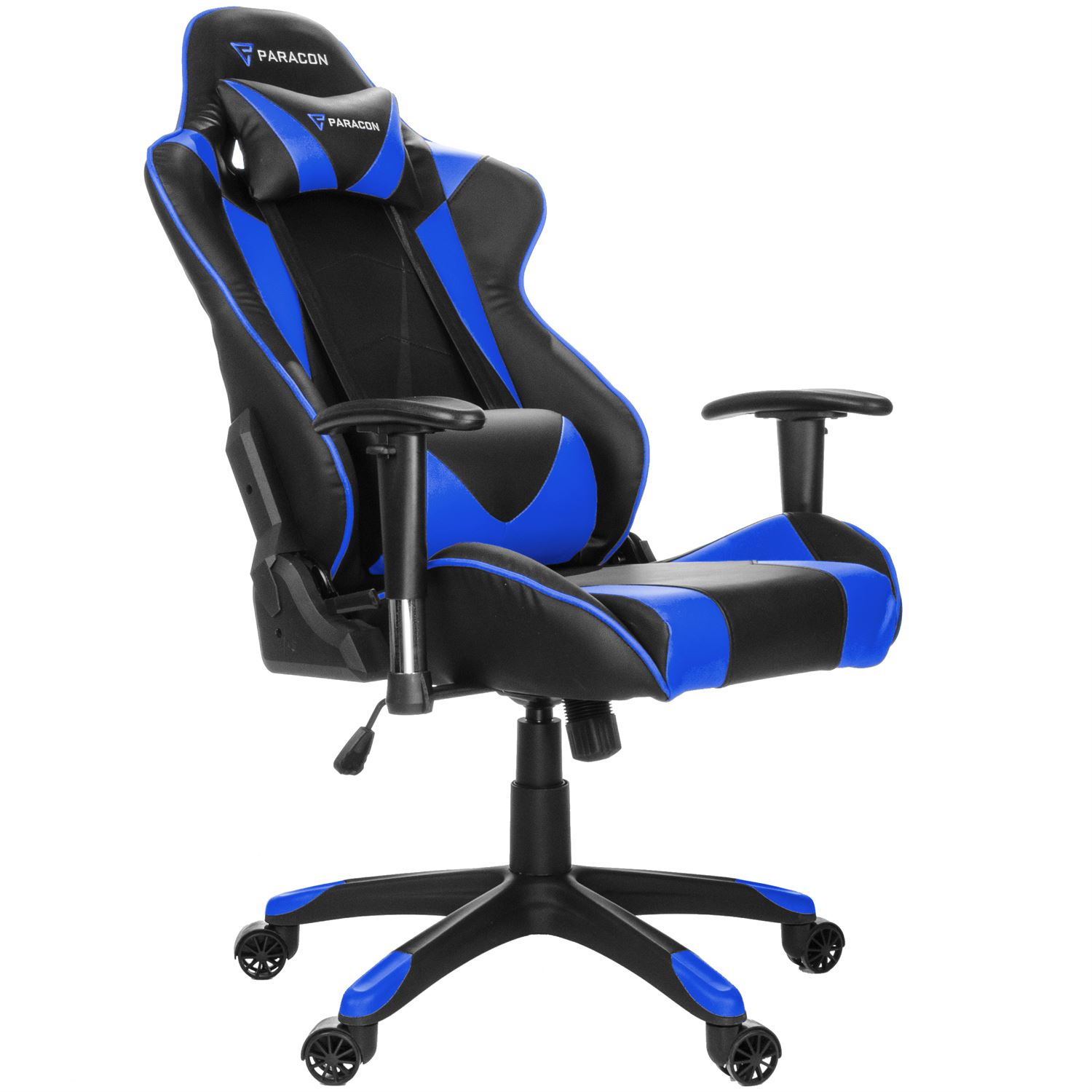 Stuhl und Nackenkissen Paracon blau. PARACON BY EBUY24 Gaming Knight inkl. Lendenstütze Blau Gamerstuhl,