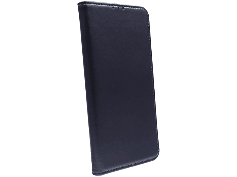 Bookcase, Echt Samsung, A22 Bookcover, 5G, JAMCOVER Marineblau Galaxy Leder