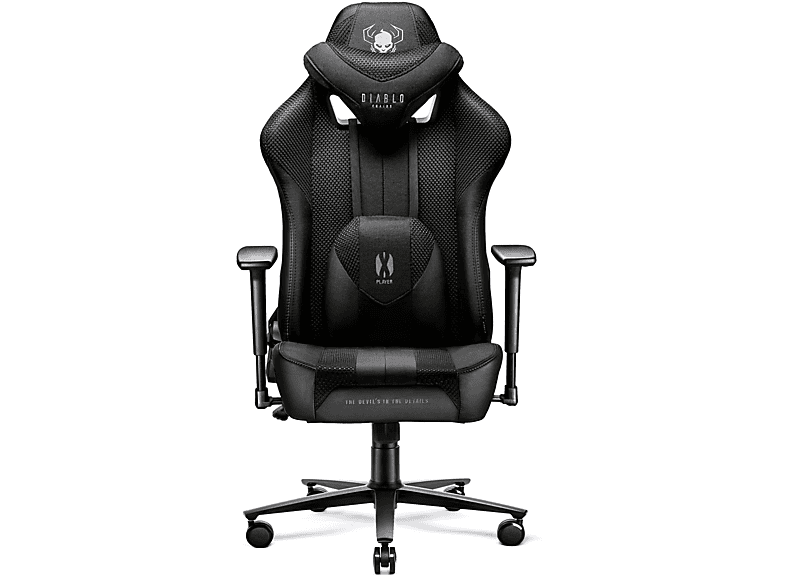 DIABLO CHAIRS GAMING STUHL X-PLAYER 2.0 KING Gaming Chair, black
