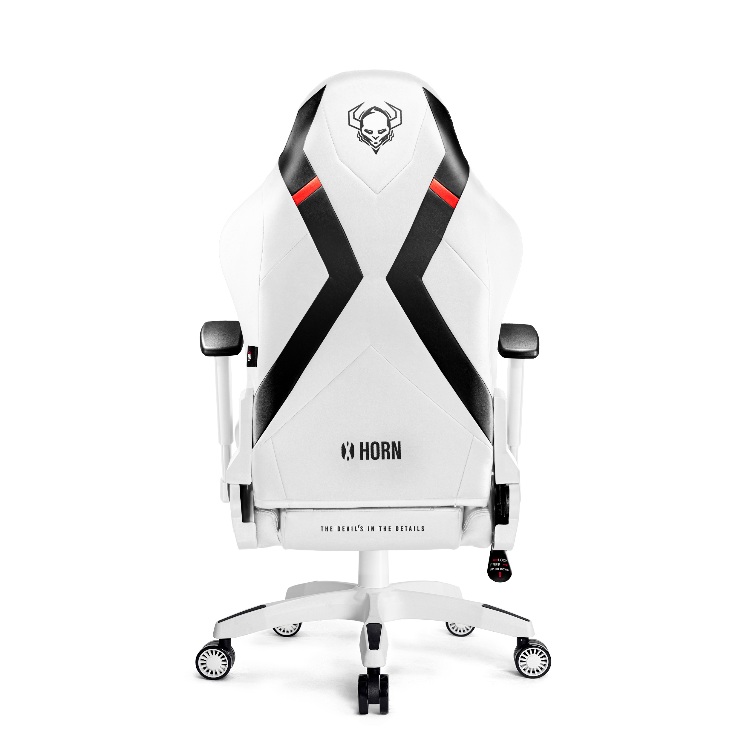 Gaming 2.0 DIABLO GAMING NORMAL X-HORN white STUHL Chair, CHAIRS