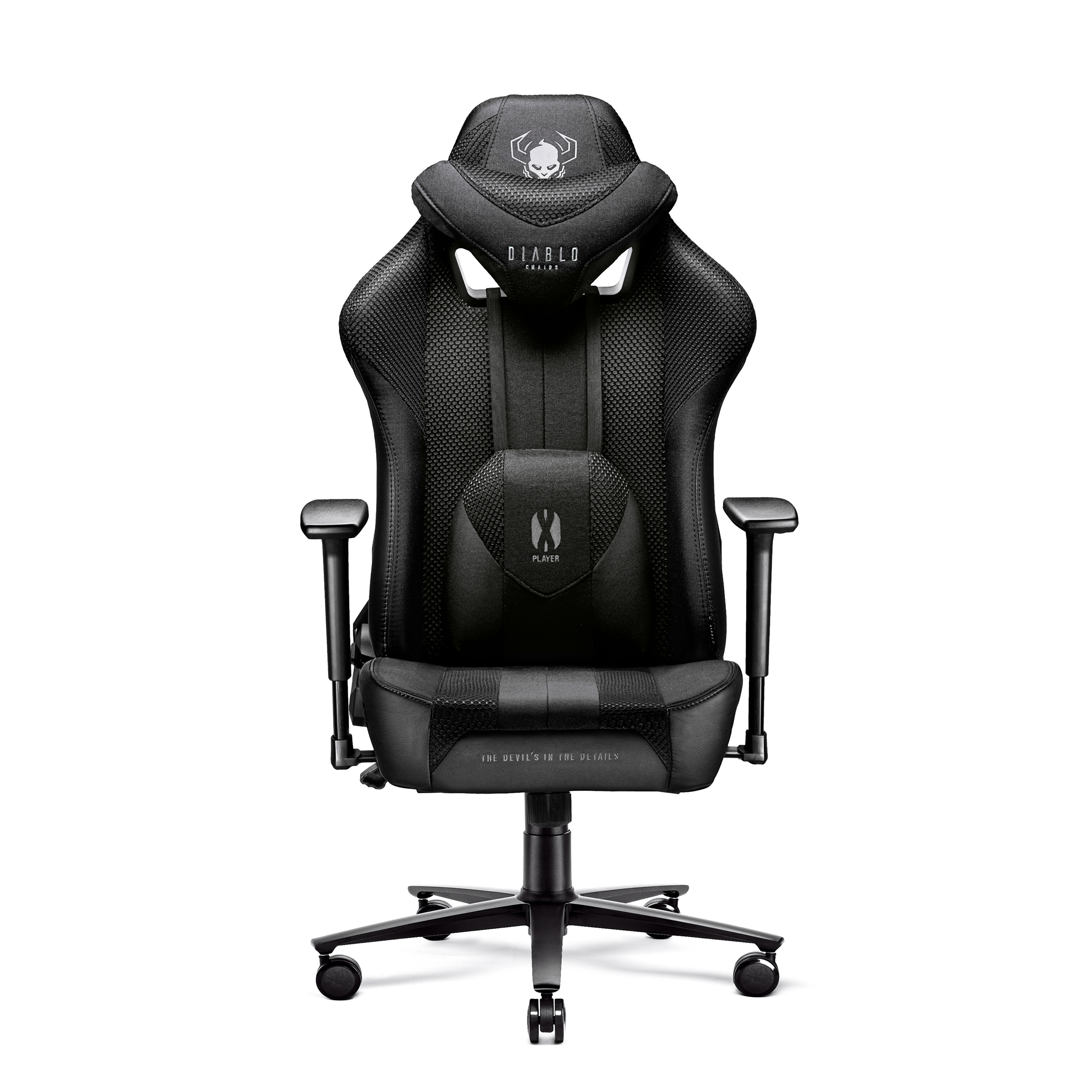 Gaming Chair, GAMING STUHL X-PLAYER 2.0 NORMAL black CHAIRS DIABLO