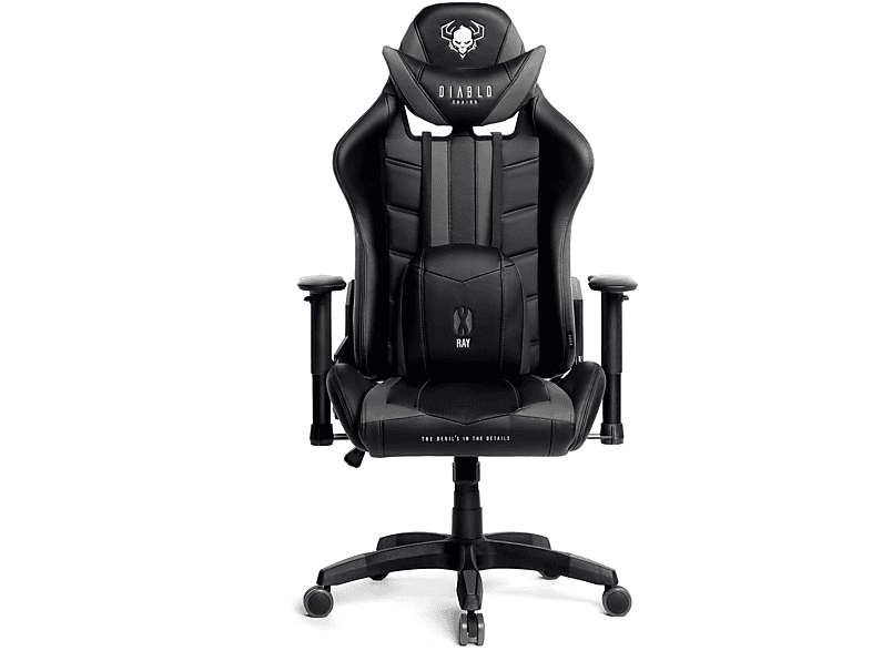DIABLO CHAIRS GAMING STUHL XRAY KING Gaming Chair, black/grey MediaMarkt