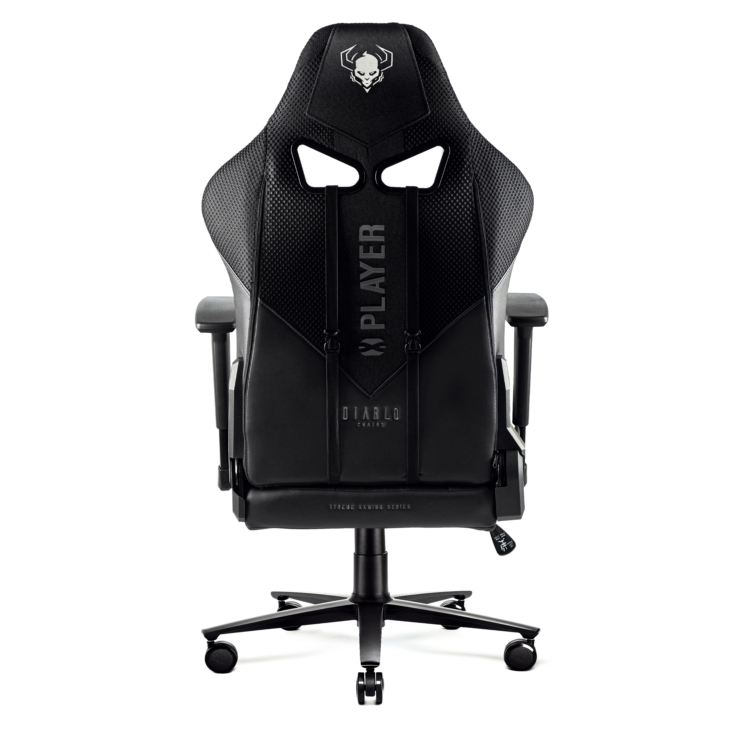 GAMING KING black Gaming Chair, DIABLO CHAIRS 2.0 STUHL X-PLAYER