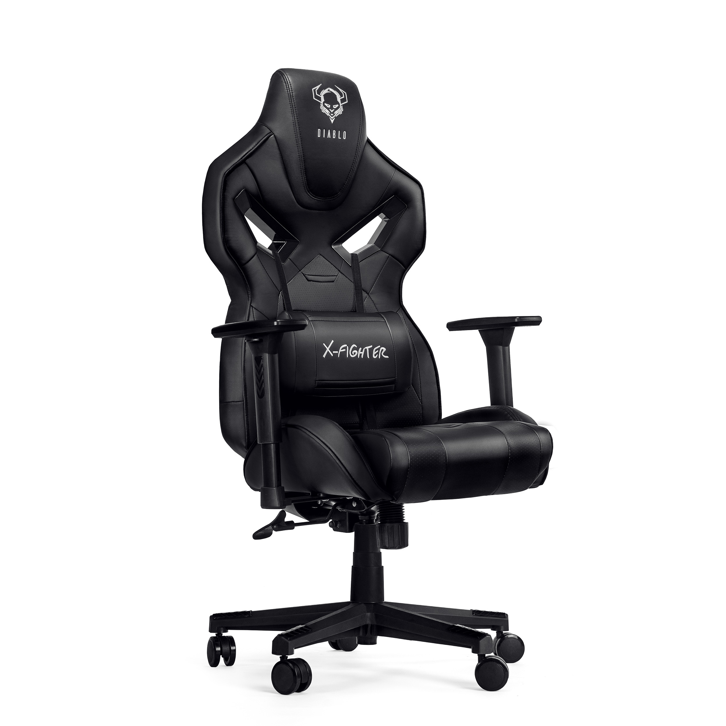 DIABLO CHAIRS GAMING STUHL X-FIGHTER black Gaming NORMAL Chair