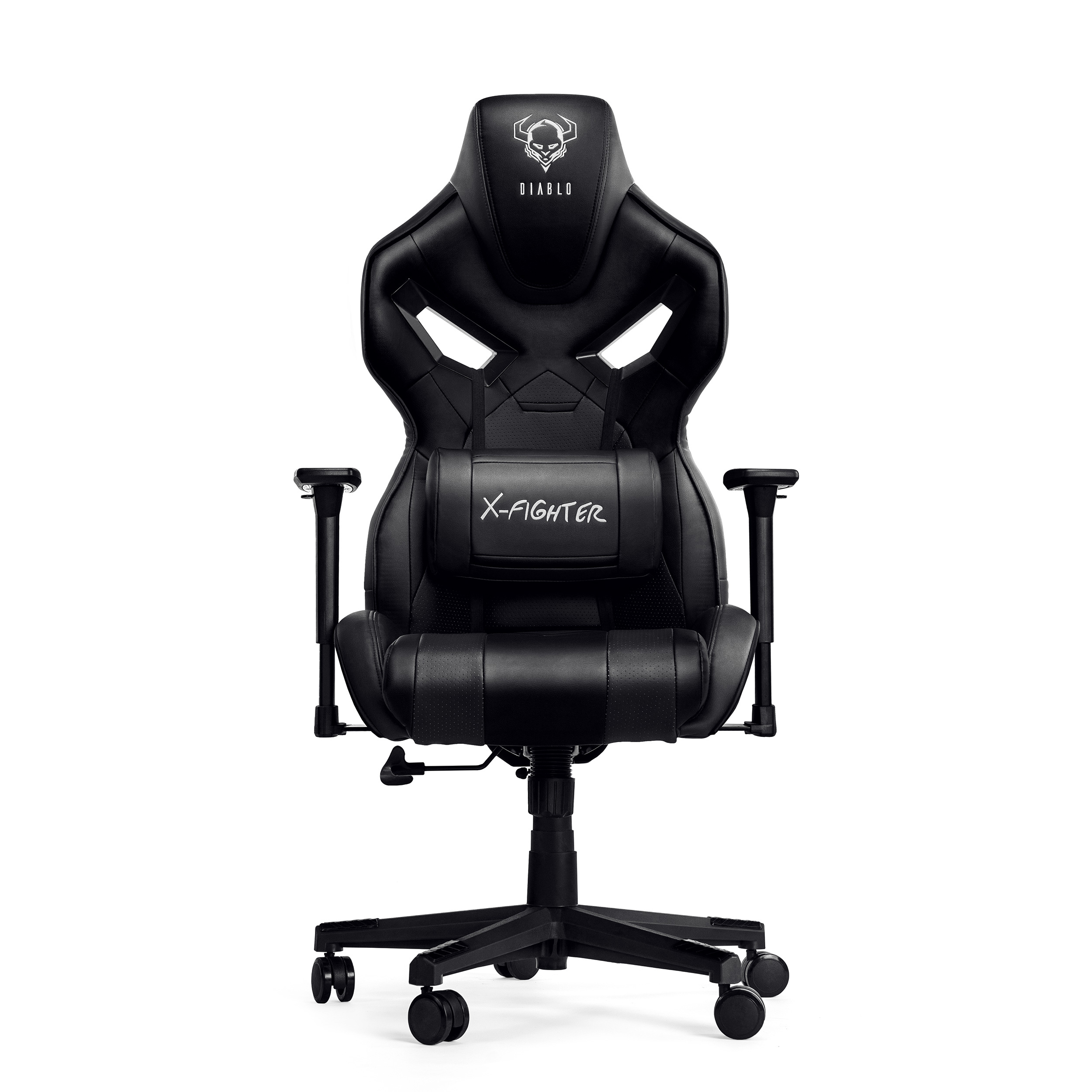 CHAIRS STUHL DIABLO Gaming black X-FIGHTER GAMING Chair, NORMAL