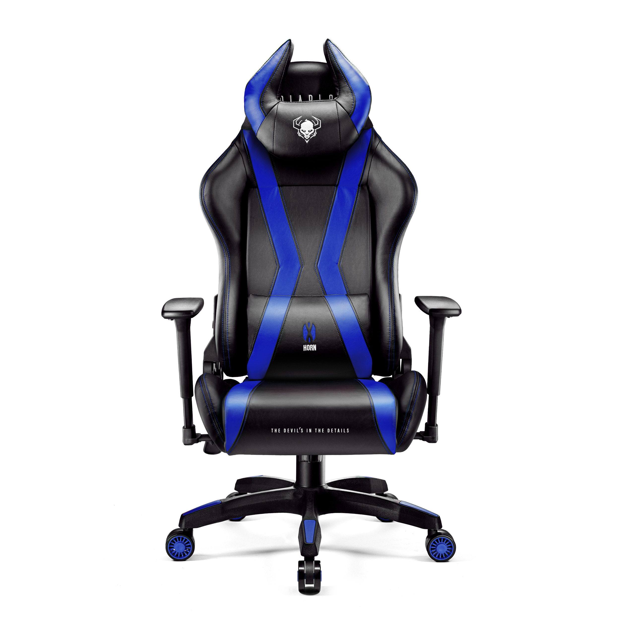 NORMAL DIABLO Chair, Gaming 2.0 CHAIRS black/blue GAMING STUHL X-HORN