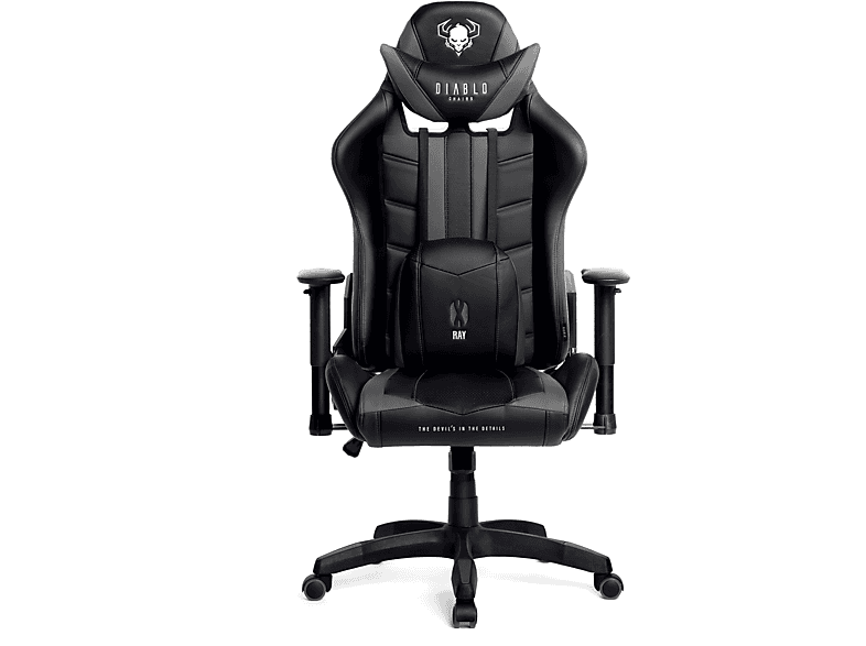 DIABLO CHAIRS GAMING STUHL X-RAY NORMAL Gaming Chair, black/grey