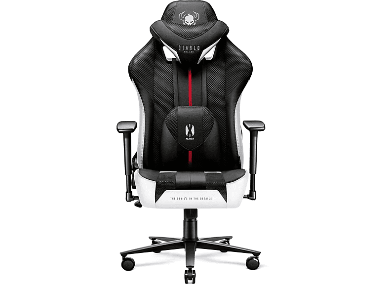 Chair, 2.0 black/white STUHL CHAIRS DIABLO KING GAMING Gaming X-PLAYER