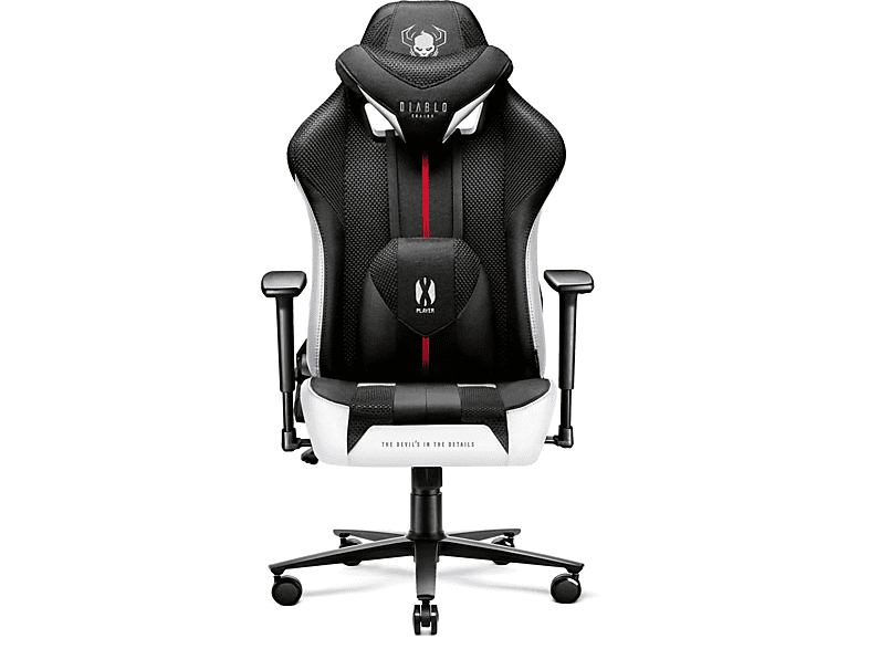 DIABLO CHAIRS XPLAYER 2.0 KING Gaming Stuhl, SchwarzWeiß MediaMarkt