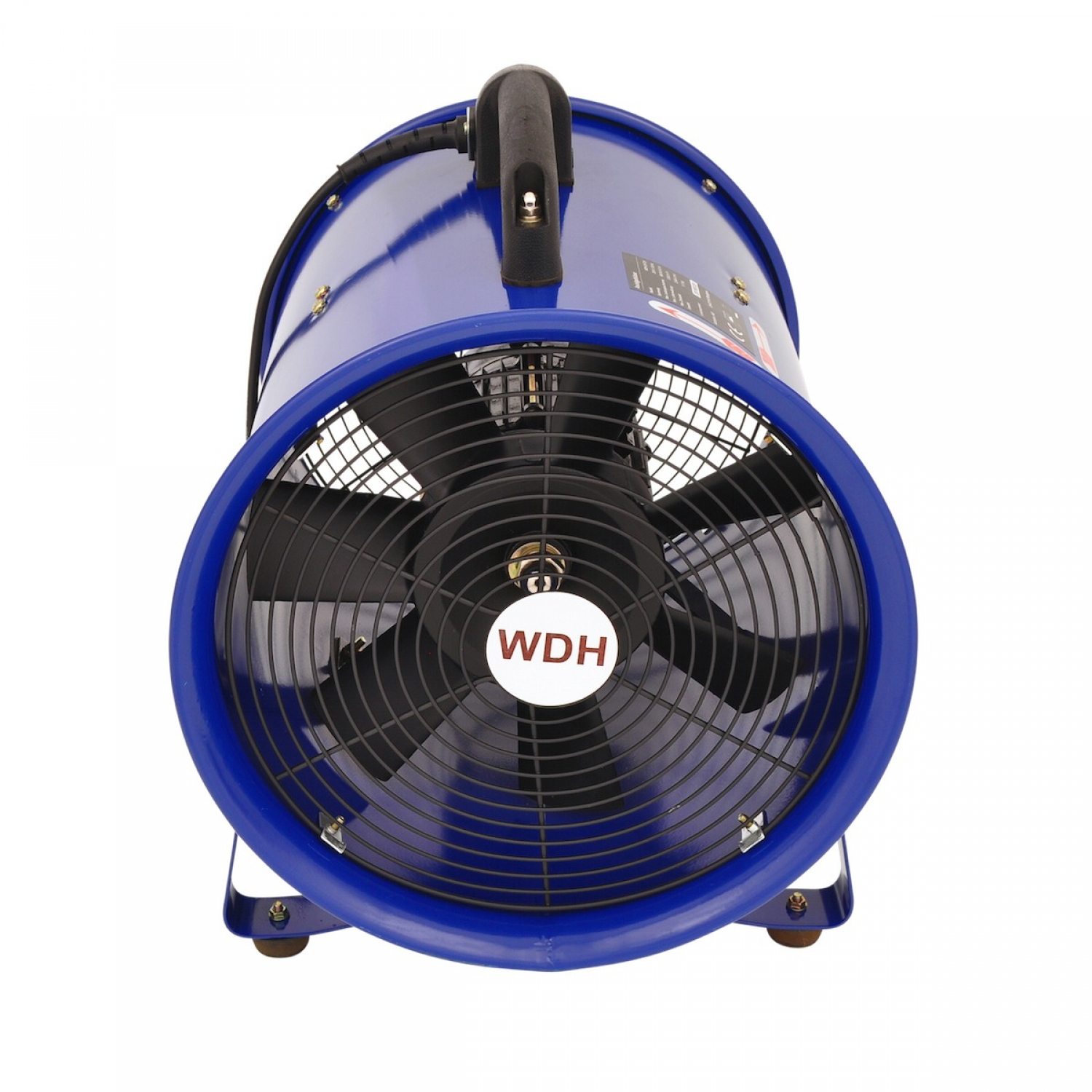 WDH Axialgebläse WDH-SHT28 Watt) Gebläse (900 Blau