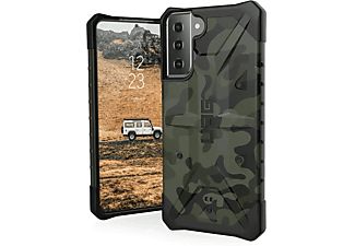 URBAN ARMOR GEAR Pathfinder, Backcover, Samsung, Galaxy S21+ (Plus) 5G, Grün Camouflage