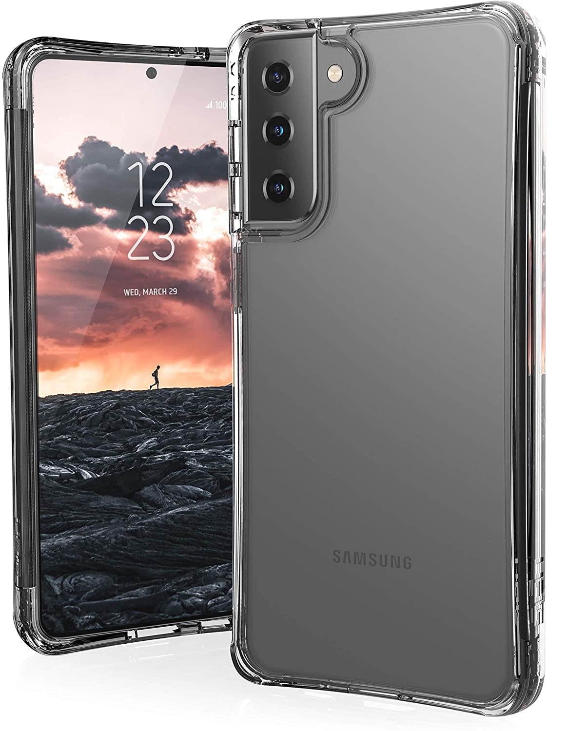 Backcover, GEAR ARMOR URBAN Plyo, Samsung, S21+ Transparent Galaxy (Plus) 5G,
