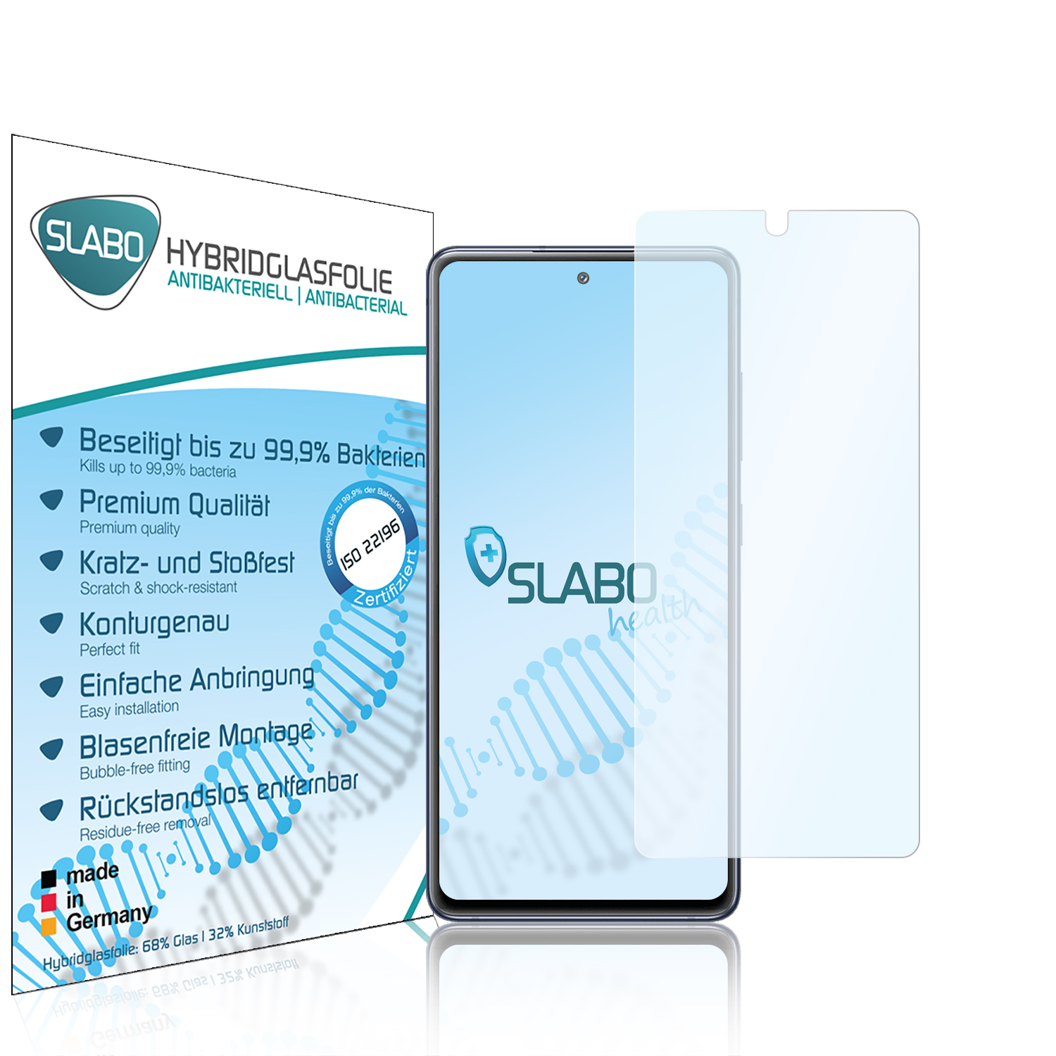 SLABO antibakterielle flexible Galaxy S20 Samsung FE) Hybridglasfolie Displayschutz(für
