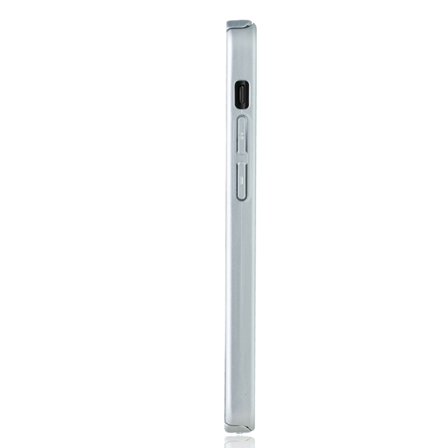 DESIGN Schutzhülle, Silber Mini, 12 KÖNIG Apple, iPhone Full Cover,