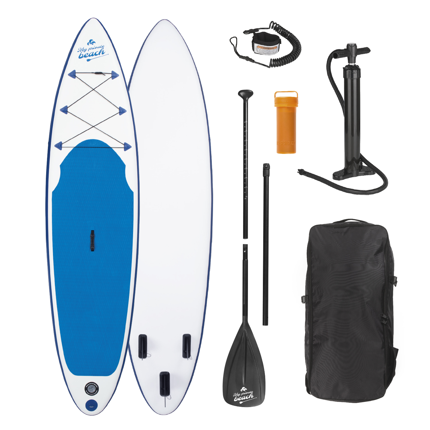 EASYMAXX 06900 Stand-Up Paddle-Board, mehrfarbig