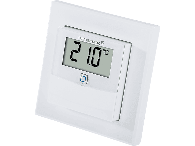 Temperatur- und Weiß HOMEMATIC mit HmIP-STHD IP Display, Luftfeuchtigkeitssensor