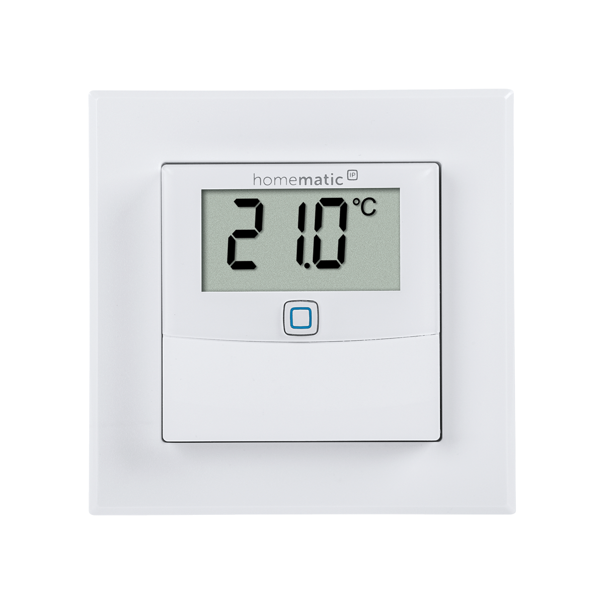 Temperatur- und Weiß HOMEMATIC mit HmIP-STHD IP Display, Luftfeuchtigkeitssensor