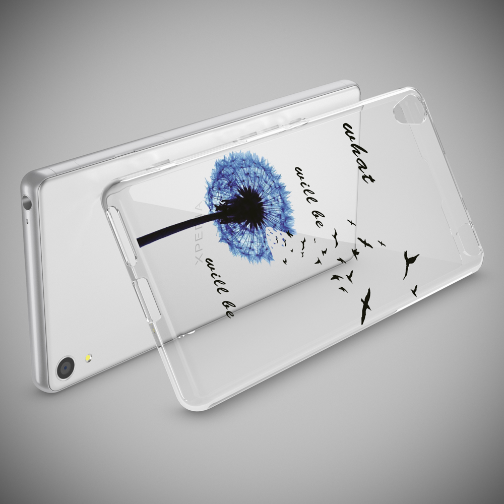 Mehrfarbig Xperia Silikon Backcover, Motiv NALIA XA, Sony, Hülle,