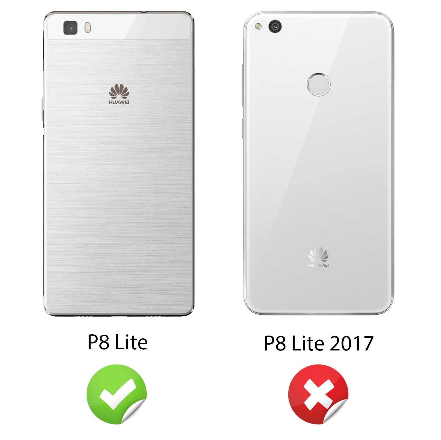 Lite, P8 Blau NALIA Backcover, Huawei, Hülle, Glitzer