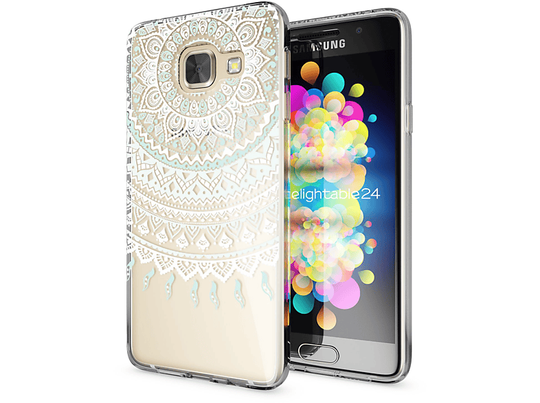 Backcover, Samsung, Mehrfarbig Hülle, A3 Galaxy NALIA (2017),
