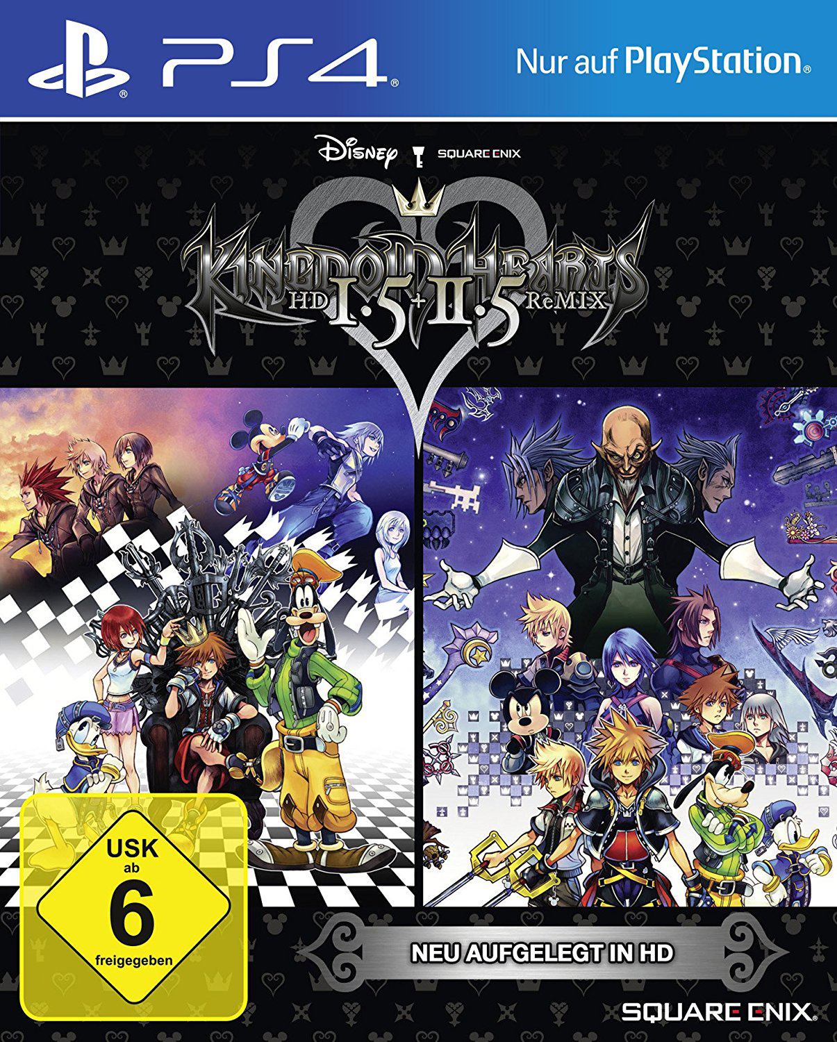 Disney - - HD Hearts 4] Remix 2.5 + Kingdom 1.5 [PlayStation