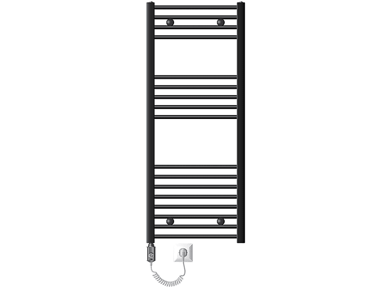 Sahara Thermostat Watt) ECD-GERMANY Badheizkörper + (1200 Radiator Modell Elektrischer