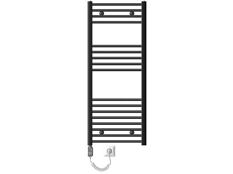 ECD-GERMANY Modell Watt) (1200 Thermostat Radiator + Badheizkörper Sahara Elektrischer