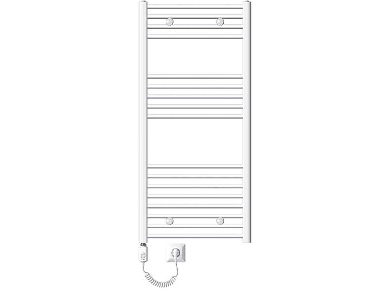 Elektrischer Badheizkörper Thermostat (900 Modell Sahara Radiator + ECD-GERMANY Watt)