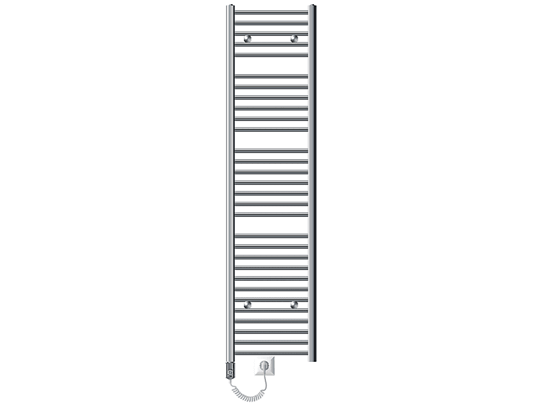 Badheizkörper + ECD-GERMANY Modell Radiator Sahara Elektrischer Thermostat Watt) (1200